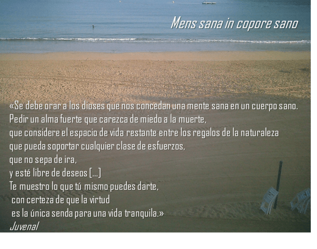 Juvenal - Mens sana in coropore sano